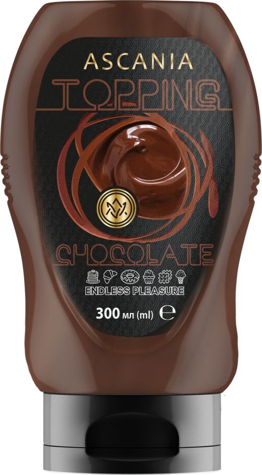 Topping with taste of Chocolate
