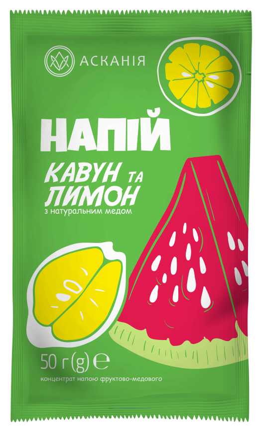 Напій-сашет "Кавун та Лимон"