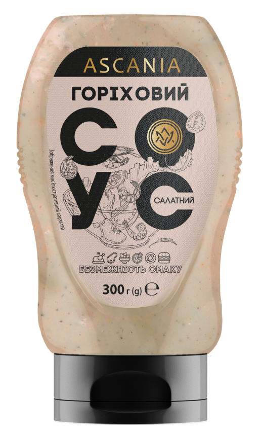Соус салатний-пляшка "Горіховий"