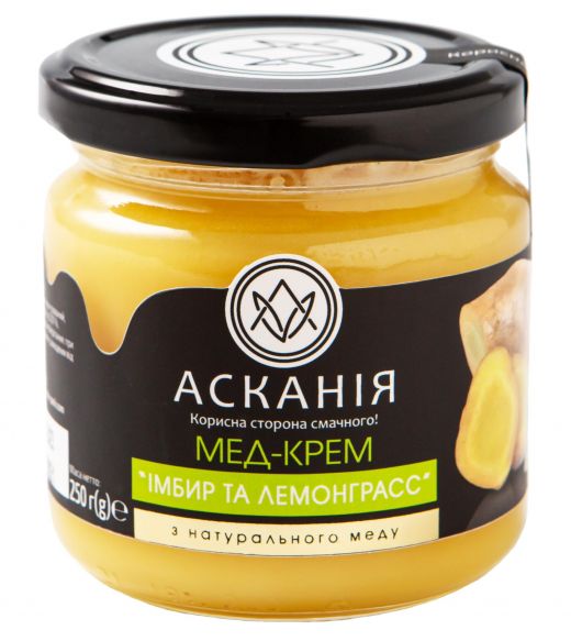Мед-крем «Имбирь и лемонграсс»