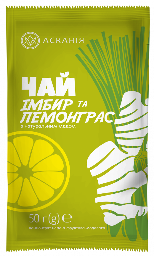 Чай фруктово-медовый «Имбирь и  лемонграсс»
