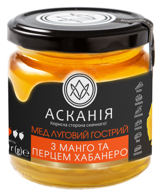 Meadow Hot Honey with mango