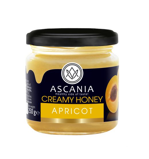 Creamy honey with APRICOT