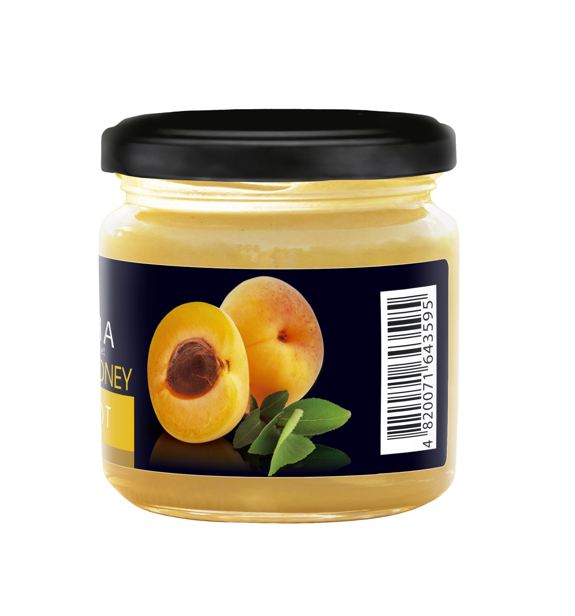 Creamy honey with APRICOT