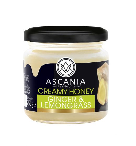 Creamy honey with GINGER & LEMONGRASS