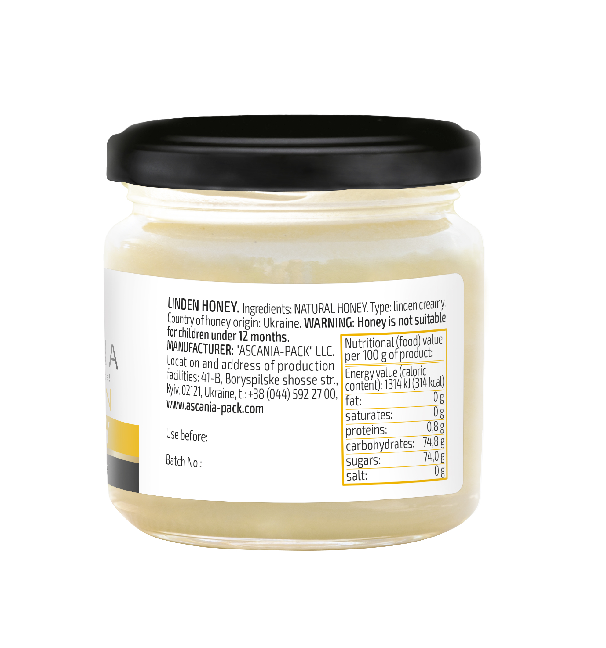 Linden honey