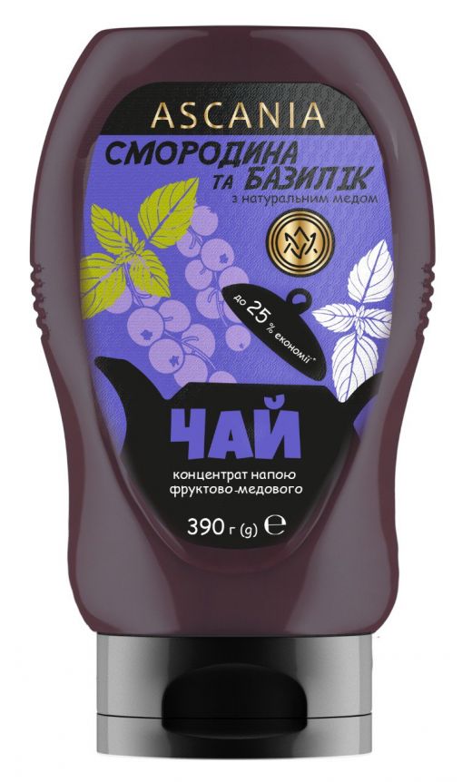Fruit tea with honey «Currant and basil» 390 g