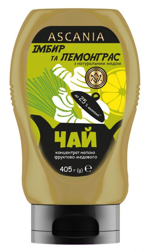 Чай фруктово-медовий «Імбир та лемонграсс» 405 г