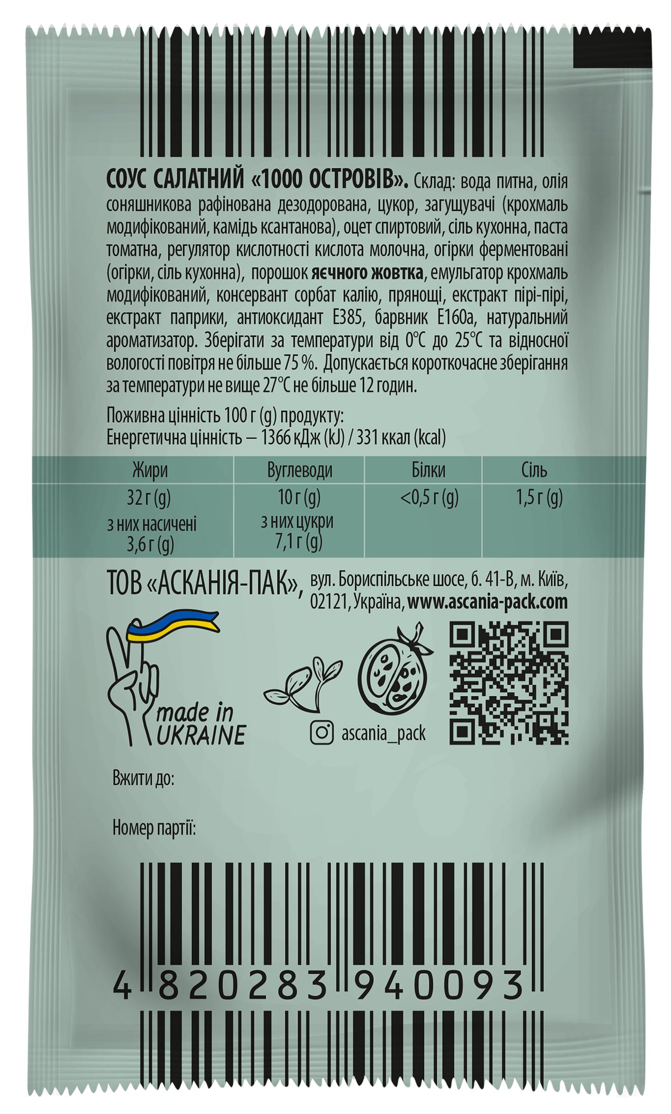 “Thousand islands” salad dressing