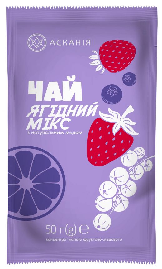 Fruit tea with honey Berry Mix