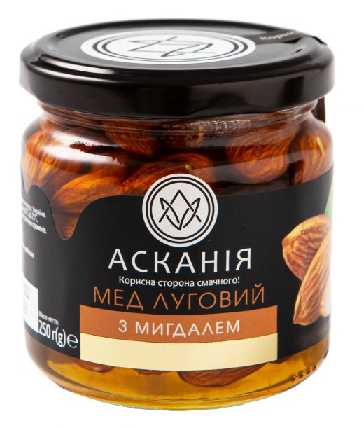 Мед луговий з мигдалем