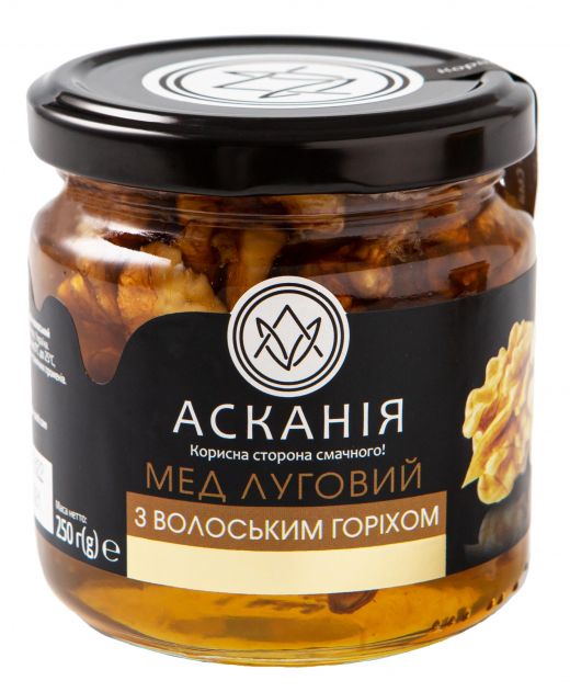 Meadow honey with walnut