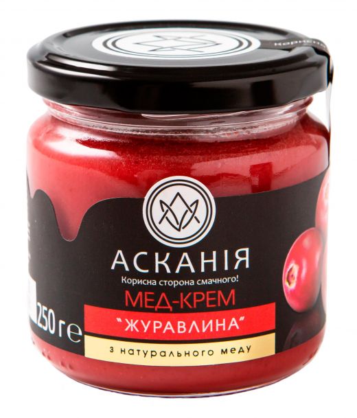 Мед-крем «Клюква»